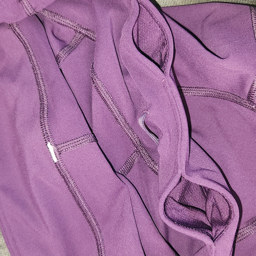 lululemon athletica Purple Tight Stuff Tight || 8 Darkest Magenta Leggings Berry - Picture 14 of 16